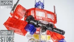 Lewin Resources LW-01B Optimus Prime Clear Limited Edition W/ LED -Show.Z Store c72097fa17