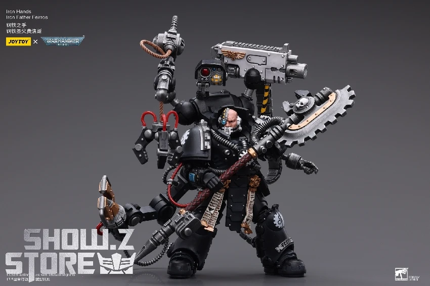 JoyToy Source 1/18 Warhammer 40K Iron Hands lron Father Feirros JoyToy Source 1/18 Warhammer 40K Iron Hands Lron Father Feirros -Show.Z Store c7db34e9af
