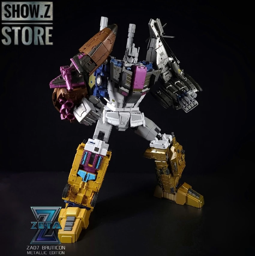 Zeta Toys ZA-07 Bruticon Bruticus Metallic Edition Full Set of 5 Zeta Toys ZA-07 Bruticon Bruticus Metallic Edition Full Set Of 5 -Show.Z Store c831211523