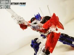 APC Toys APC-001 Attack Prime TFP Optimus Prime Clear Version W/ Black Wheels -Show.Z Store cbba76503c