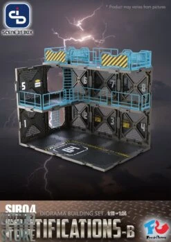 FreshRetro 1/18 1/24 SIB04 Scene In Box Fortifications-B Model Kit -Show.Z Store cd166aef23