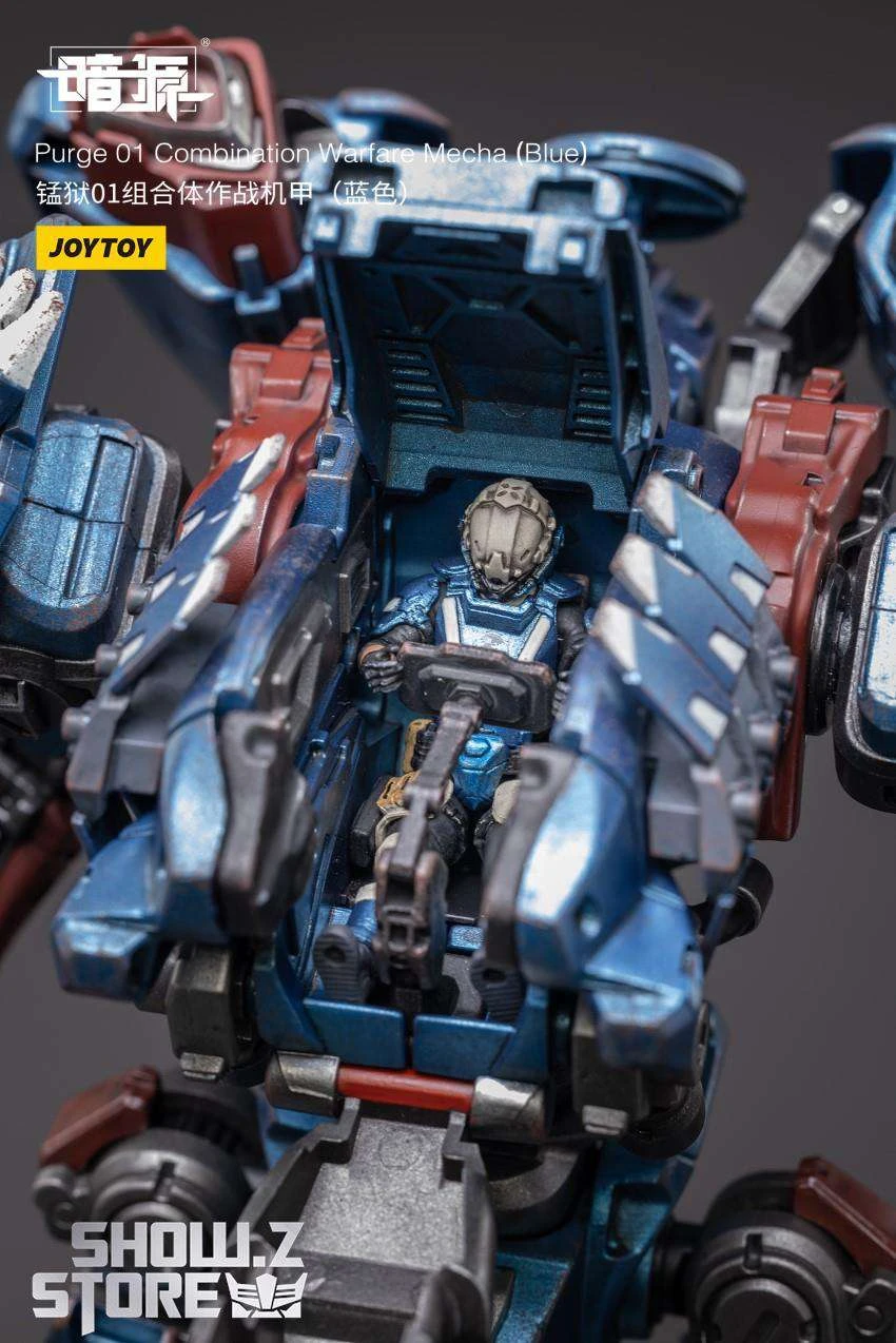 JoyToy Source 1/25 Purge 01 Combination Warfare Mecha Blue Version w/ Pilot JoyToy Source 1/25 Purge 01 Combination Warfare Mecha Blue Version W/ Pilot -Show.Z Store cdbd821be5