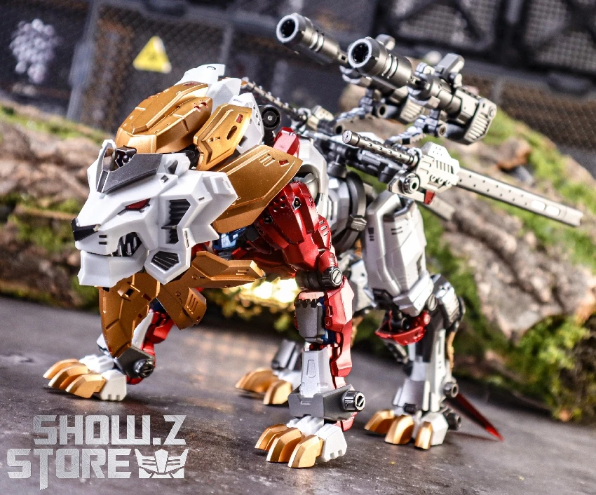 NeoArt Toys Dual Form Leonidas White Lion NeoArt Toys Dual Form Leonidas White Lion -Show.Z Store ce25b01a9b