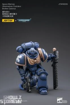 JoyToy Source 1/18 Warhammer 40K Space Marines Ultramarines Outriders Brother Catonus -Show.Z Store cf0aca160c