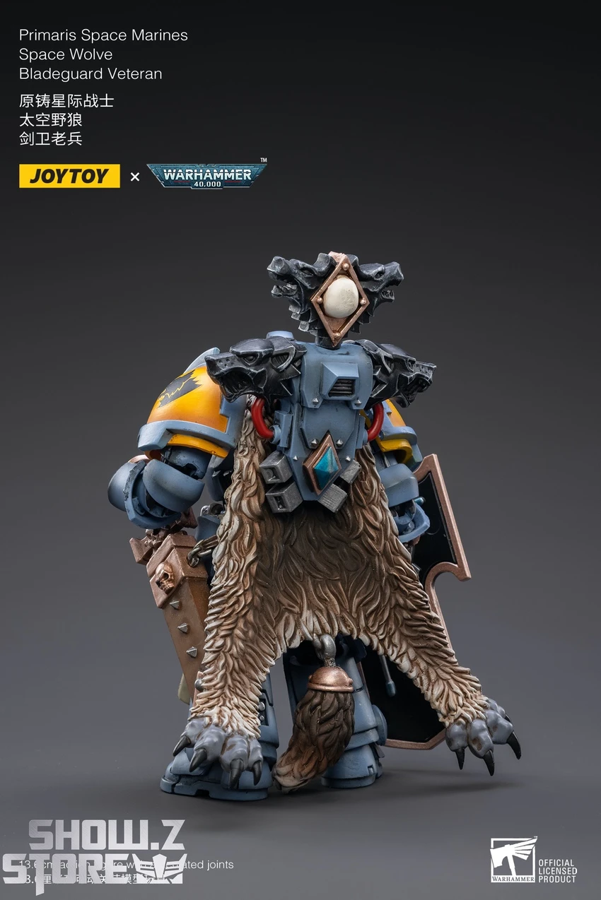 JoyToy Source 1/18 Warhammer 40K Space Wolves Bladeguard Veteran JoyToy Source 1/18 Warhammer 40K Space Wolves Bladeguard Veteran -Show.Z Store d38dac3068