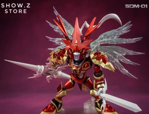 TungMung EX SDM-01 SDM01 Digital Monster Digimon Dukemon Gallantmon Crimson Mode NX Style TungMung EX SDM-01 SDM01 Digital Monster Digimon Dukemon Gallantmon Crimson Mode NX Style -Show.Z Store d5d83f4b53