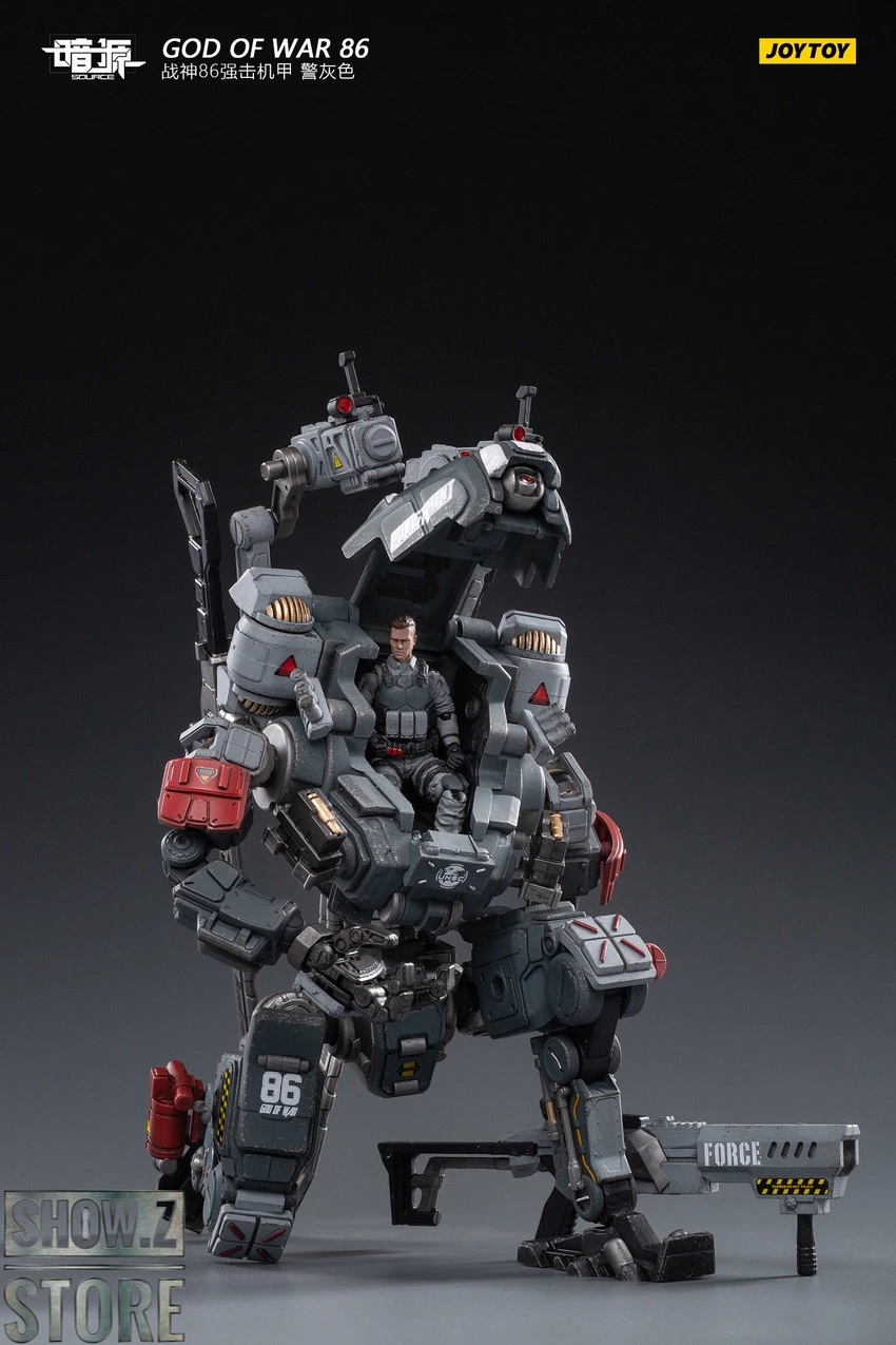 JoyToy Source 1/24 God of War 86 Mecha w/ Pilot Grey Version JoyToy Source 1/24 God Of War 86 Mecha W/ Pilot Grey Version -Show.Z Store d8bfb0939c