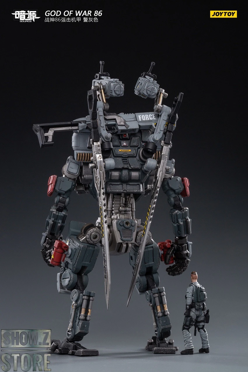 JoyToy Source 1/24 God of War 86 Mecha w/ Pilot Grey Version JoyToy Source 1/24 God Of War 86 Mecha W/ Pilot Grey Version -Show.Z Store d98b36204a