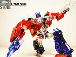 APC Toys APC-001 Attack Prime TFP Optimus Prime Clear Version W/ Black Wheels -Show.Z Store da16b8d7c5