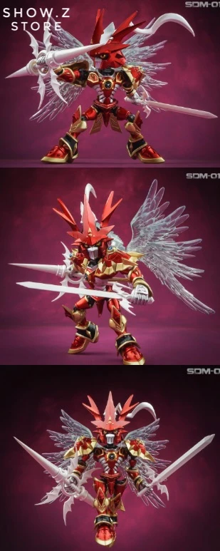 TungMung EX SDM-01 SDM01 Digital Monster Digimon Dukemon Gallantmon Crimson Mode NX Style TungMung EX SDM-01 SDM01 Digital Monster Digimon Dukemon Gallantmon Crimson Mode NX Style -Show.Z Store daffe504d5