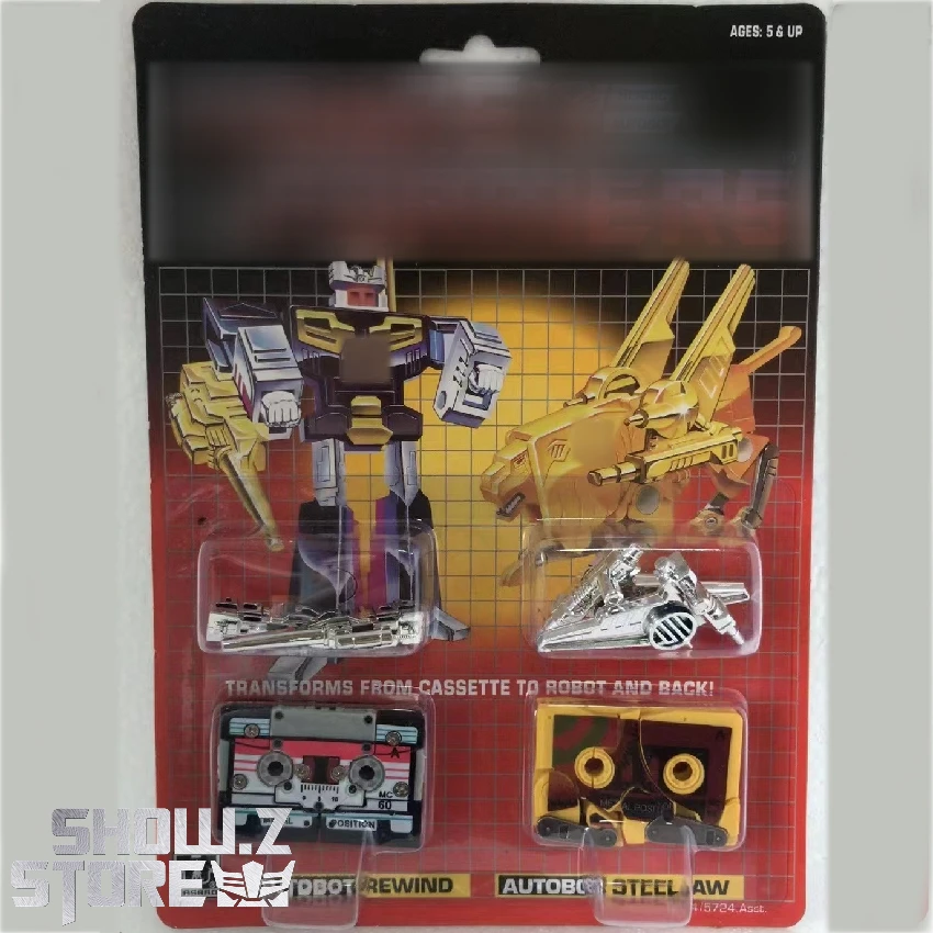 4th Party Transformers G1 Mini-Cassettes: Rewind & Steeljaw 4th Party Transformers G1 Mini-Cassettes: Rewind & Steeljaw -Show.Z Store dc180ed0b5