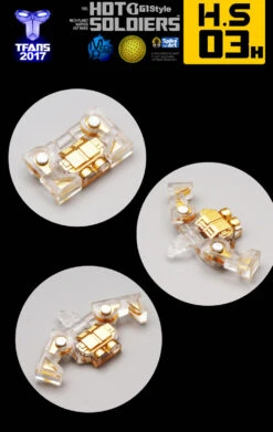 Mech Planet Hot Soldiers HS03H Mini Soundwave Clear Version -Show.Z Store de6cde3a40