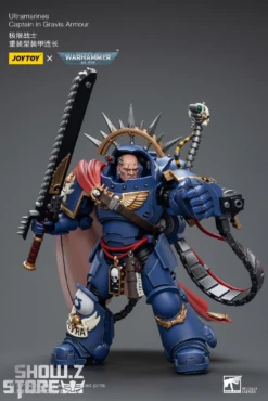 [Coming Soon] JoyToy Source 1/18 Warhammer 40K Ultramarines Captain In Gravis Armour -Show.Z Store dee7d19a69