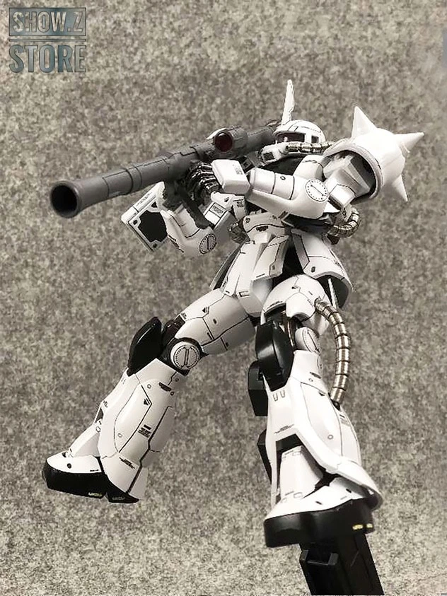 Metal Soldier MS 1/100 MS-06J MS06J Zaku II White Ogre Gundam Mobile Suit Metal Soldier MS 1/100 MS-06J MS06J Zaku II White Ogre Gundam Mobile Suit -Show.Z Store e21f898cbb