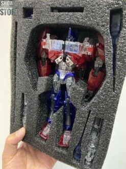 APC Toys APC-001 Attack Prime TFP Optimus Prime Clear Version W/ Black Wheels -Show.Z Store e2f090837f