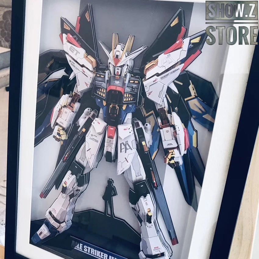 ChenFu Studio GAT-X105+AQM/E-X01 Aile Strike Gundam 3D Wall Art Decoration Picture ChenFu Studio GAT-X105+AQM/E-X01 Aile Strike Gundam 3D Wall Art Decoration Picture -Show.Z Store e3b76d938e