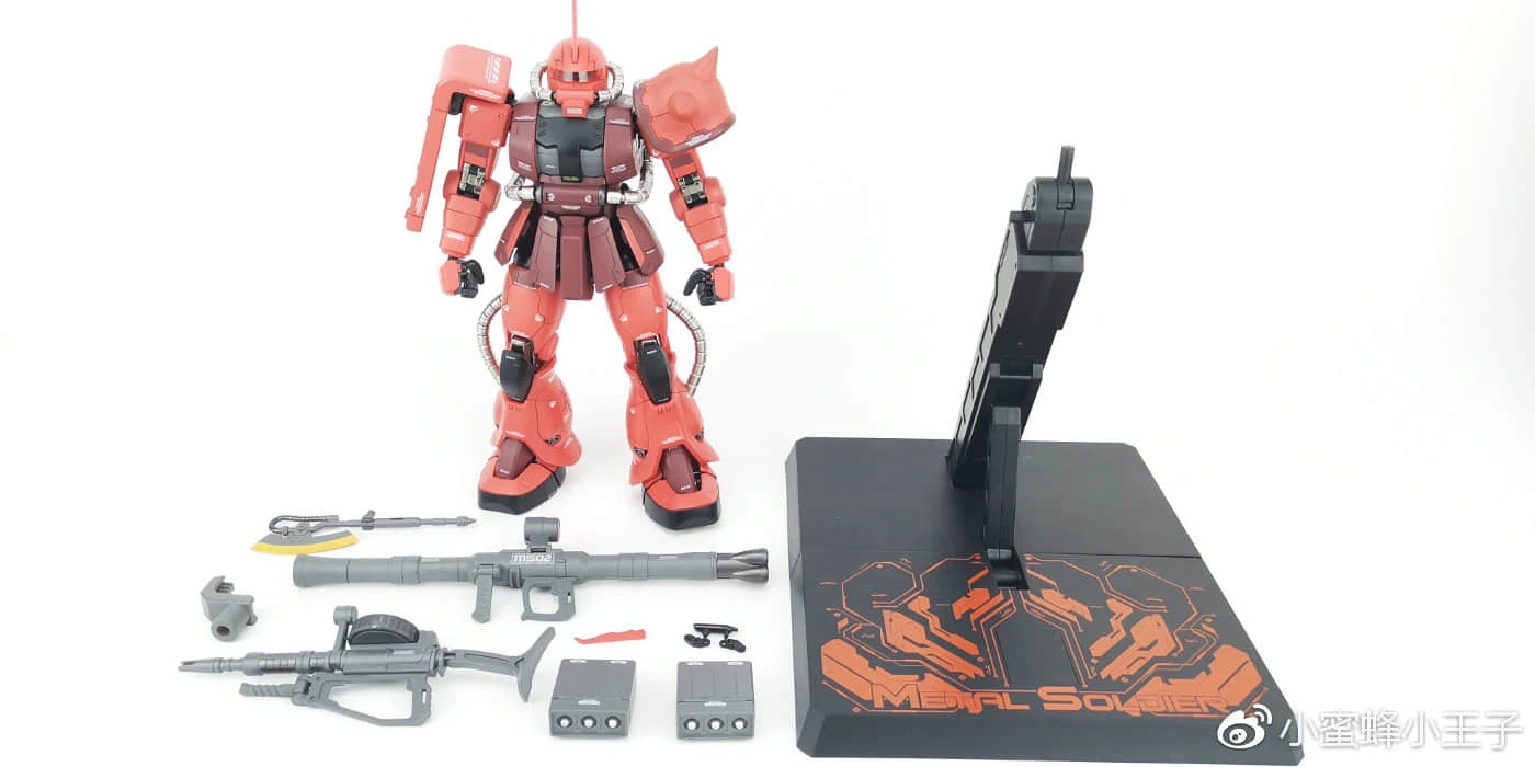Metal Soldier MS 1/100 MS-06S MS06S Char's Zaku II Side 3 Side3 Red Comet Gundam Mobile Suit Metal Soldier MS 1/100 MS-06S MS06S Char's Zaku II Side 3 Side3 Red Comet Gundam Mobile Suit -Show.Z Store e57d815172