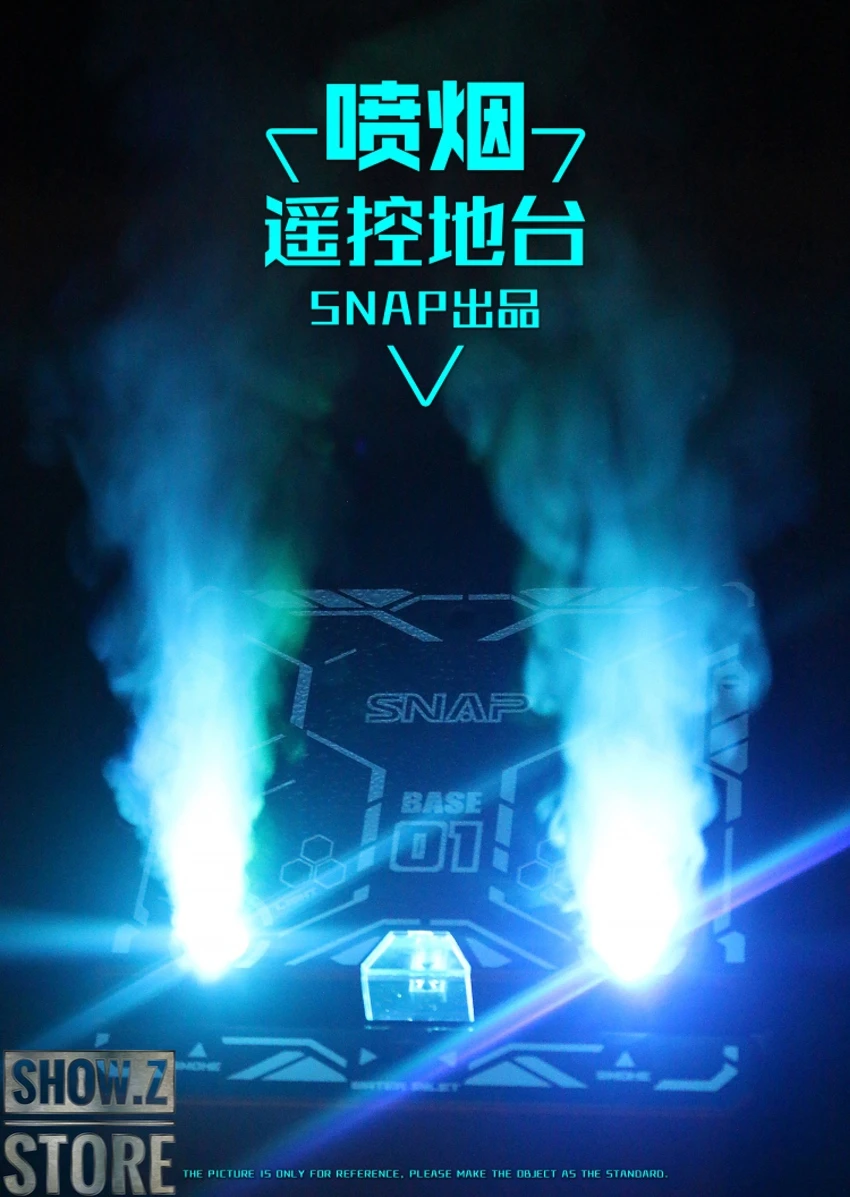 SNAP Remote Smoke Display Stand w/ LED Silver Version SNAP Remote Smoke Display Stand W/ LED Silver Version -Show.Z Store ea2eba0041