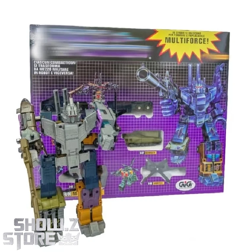 4th Party Transformers G1 Bruticus Set of 5 4th Party Transformers G1 Bruticus Set Of 5 -Show.Z Store ecdb058bab
