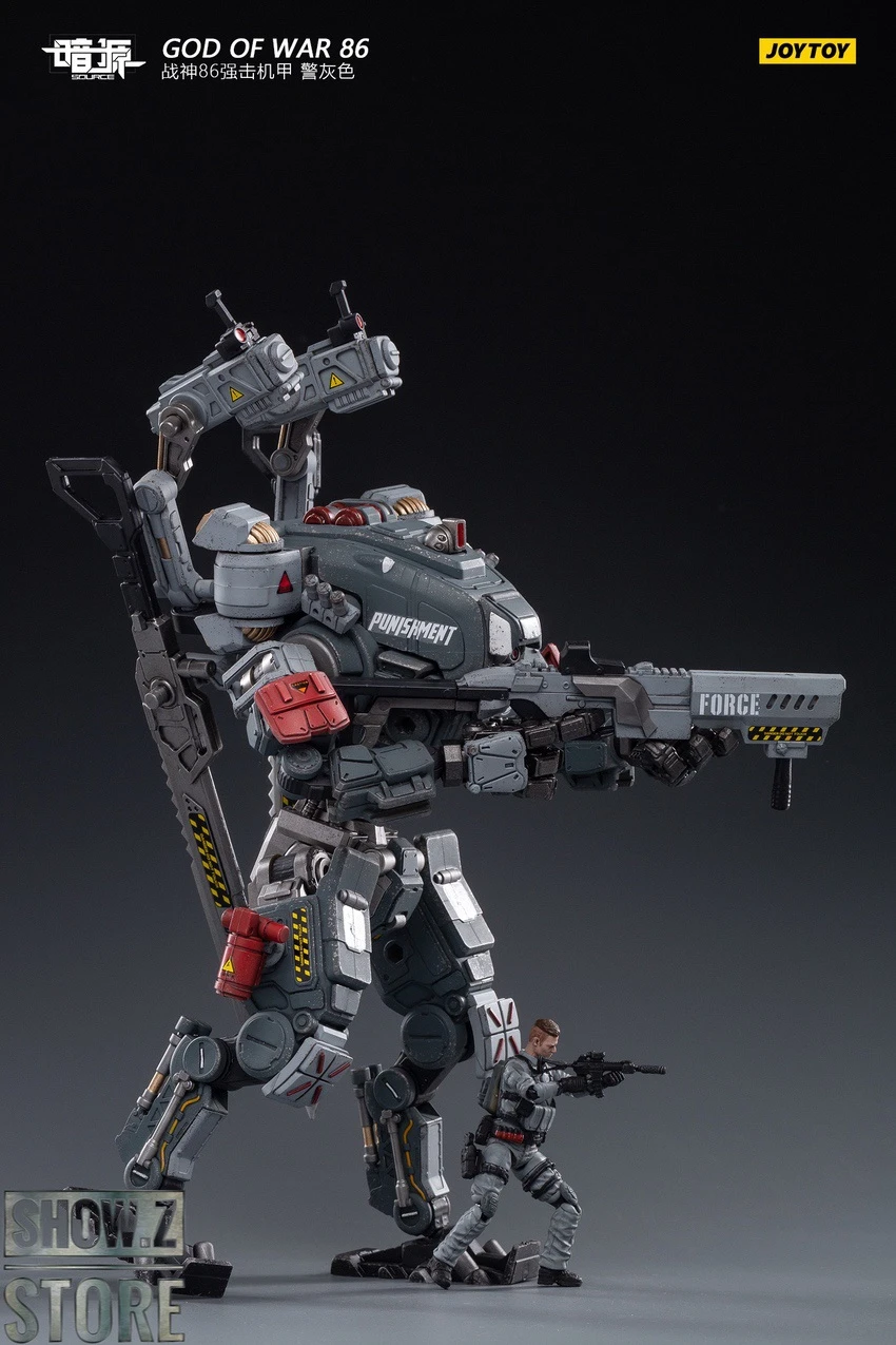 JoyToy Source 1/24 God of War 86 Mecha w/ Pilot Grey Version JoyToy Source 1/24 God Of War 86 Mecha W/ Pilot Grey Version -Show.Z Store ecf683ea19