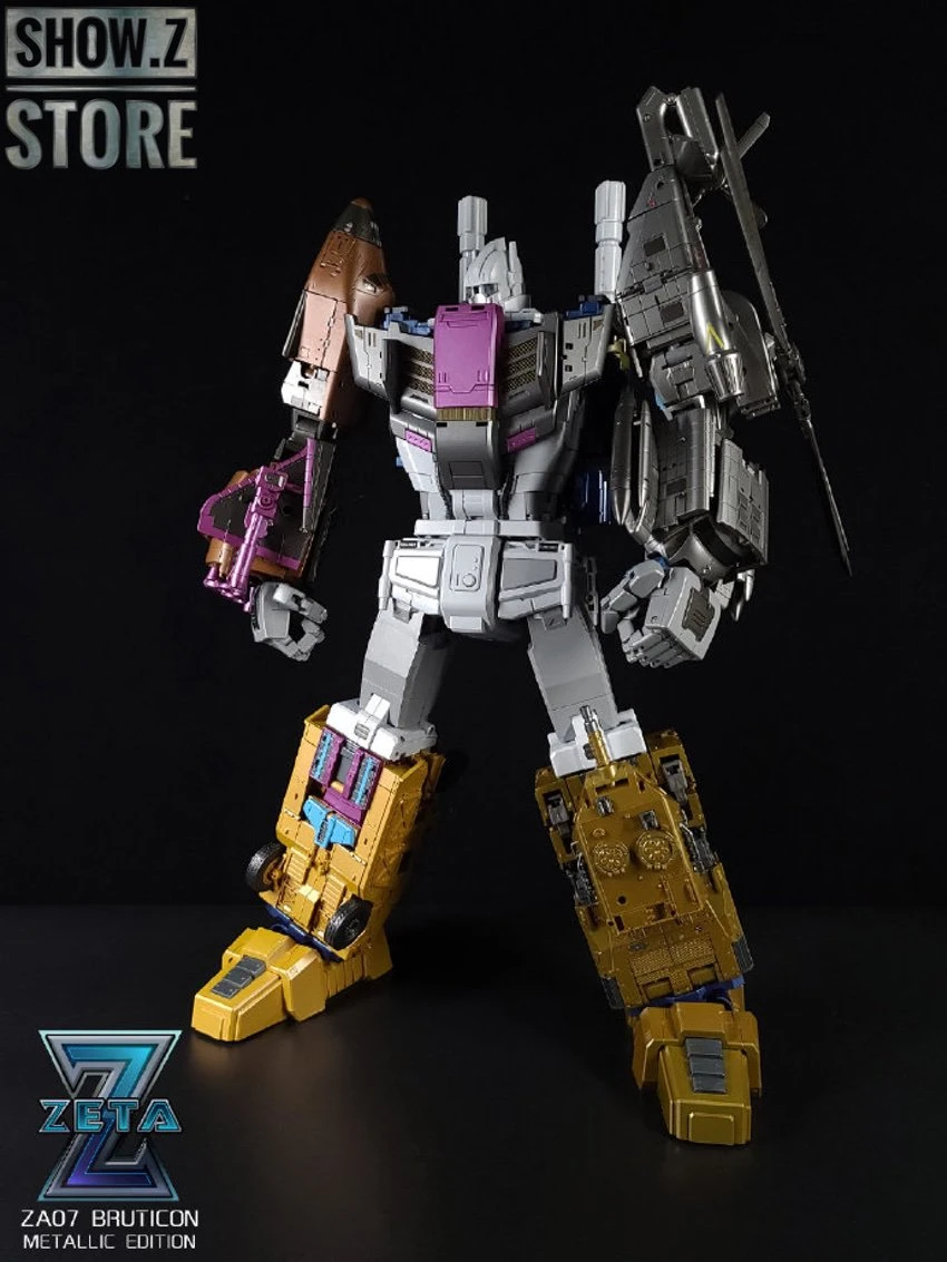 Zeta Toys ZA-07 Bruticon Bruticus Metallic Edition Full Set of 5 Zeta Toys ZA-07 Bruticon Bruticus Metallic Edition Full Set Of 5 -Show.Z Store f059c74673