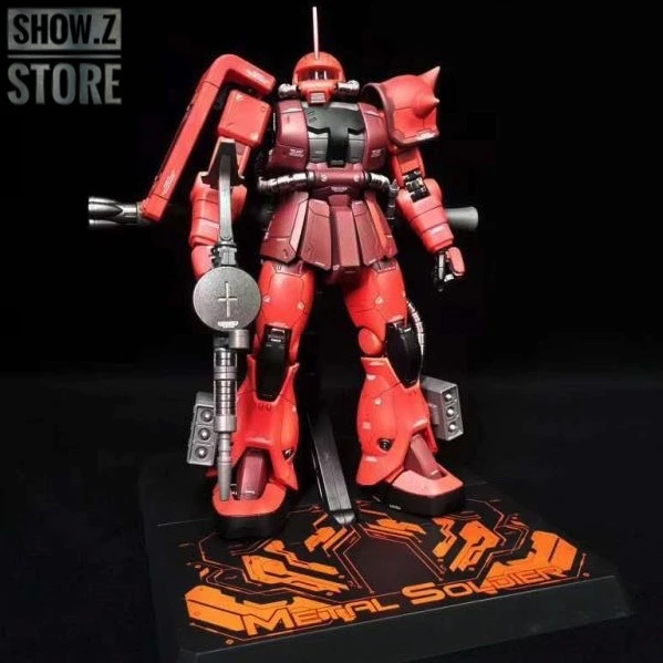 Metal Soldier MS 1/100 MS-06S MS06S Char's Zaku II Side 3 Side3 Red Comet Gundam Mobile Suit Metal Soldier MS 1/100 MS-06S MS06S Char's Zaku II Side 3 Side3 Red Comet Gundam Mobile Suit -Show.Z Store f47f74e1cf