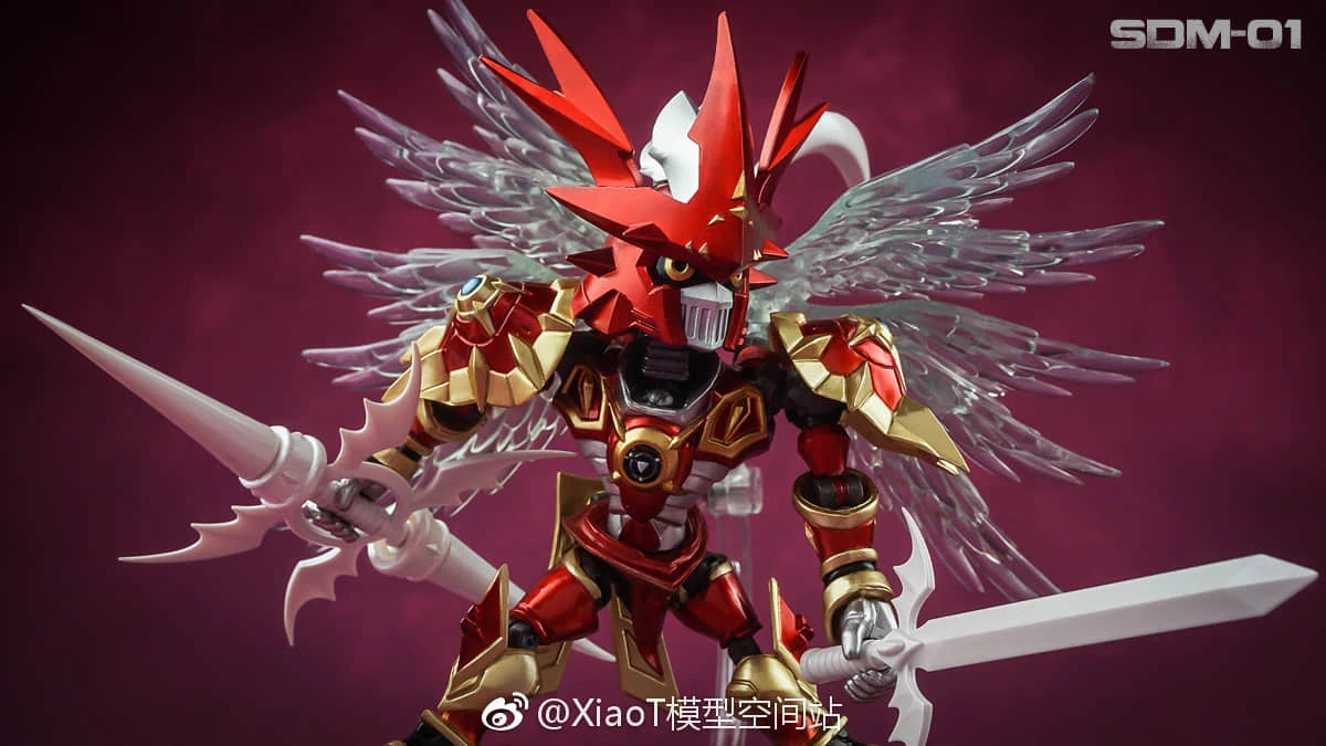 TungMung EX SDM-01 SDM01 Digital Monster Digimon Dukemon Gallantmon Crimson Mode NX Style TungMung EX SDM-01 SDM01 Digital Monster Digimon Dukemon Gallantmon Crimson Mode NX Style -Show.Z Store f4cfdc78af