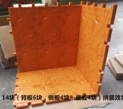 Toyworld Display Bases 2 Pieces Orange Color -Show.Z Store f4d545e5b3