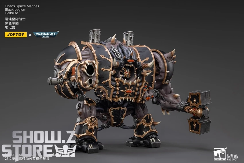 JoyToy Source 1/18 Warhammer 40K Space Black Legion Helbrute JoyToy Source 1/18 Warhammer 40K Space Black Legion Helbrute -Show.Z Store f601013f51