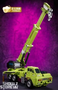 Jinbao DF03 Builder.D Devastator Green Version Set Of 6 Oversized Version -Show.Z Store f92a69ce2f