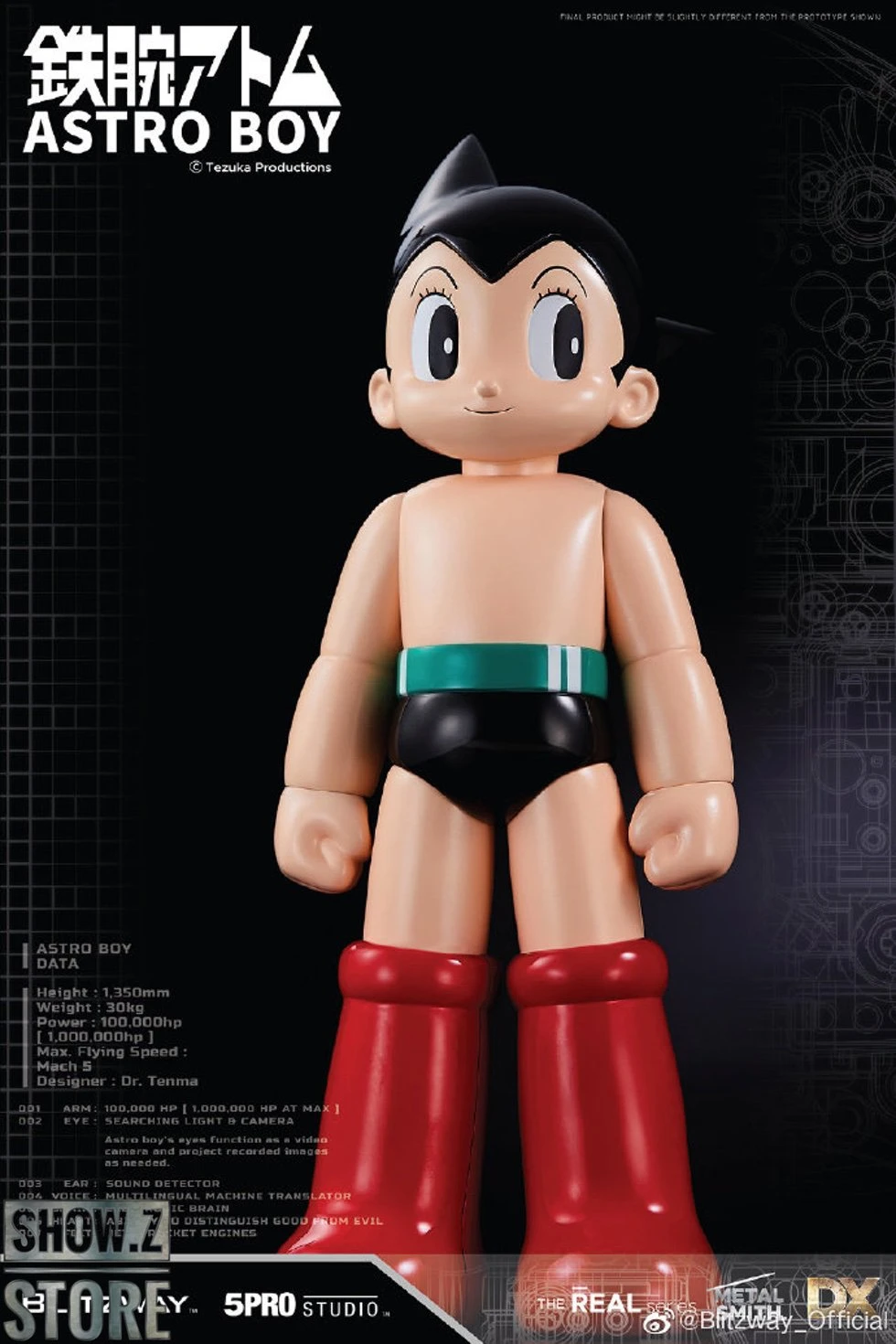 Blitzway BW-NS 50101 Astro Boy Anime Statue Deluxe Version Blitzway BW-NS 50101 Astro Boy Anime Statue Deluxe Version -Show.Z Store fc67018b84