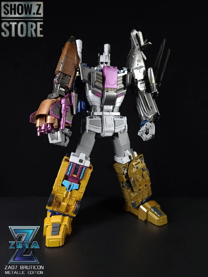 Zeta Toys ZA-07 Bruticon Bruticus Metallic Edition Full Set of 5 Zeta Toys ZA-07 Bruticon Bruticus Metallic Edition Full Set Of 5 -Show.Z Store fc7680891e