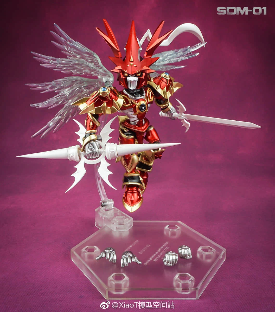TungMung EX SDM-01 SDM01 Digital Monster Digimon Dukemon Gallantmon Crimson Mode NX Style TungMung EX SDM-01 SDM01 Digital Monster Digimon Dukemon Gallantmon Crimson Mode NX Style -Show.Z Store fe261fb473