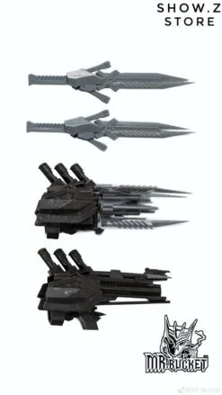 Mr-Bucket MR-02 Weapons Upgrade Kit Unique Toys UT R-01 Peru Kill AOE Lockdown -Show.Z Store ff8364b06d